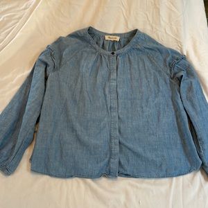 Playful Madewell denim shirt